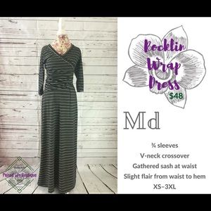 Honey & Lace Rocklin Wrap Dress